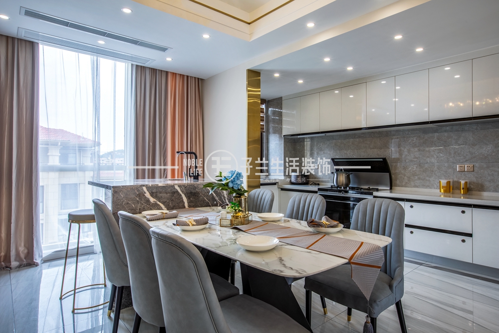 子蘭生活裝飾美的國(guó)賓府裝修效果圖