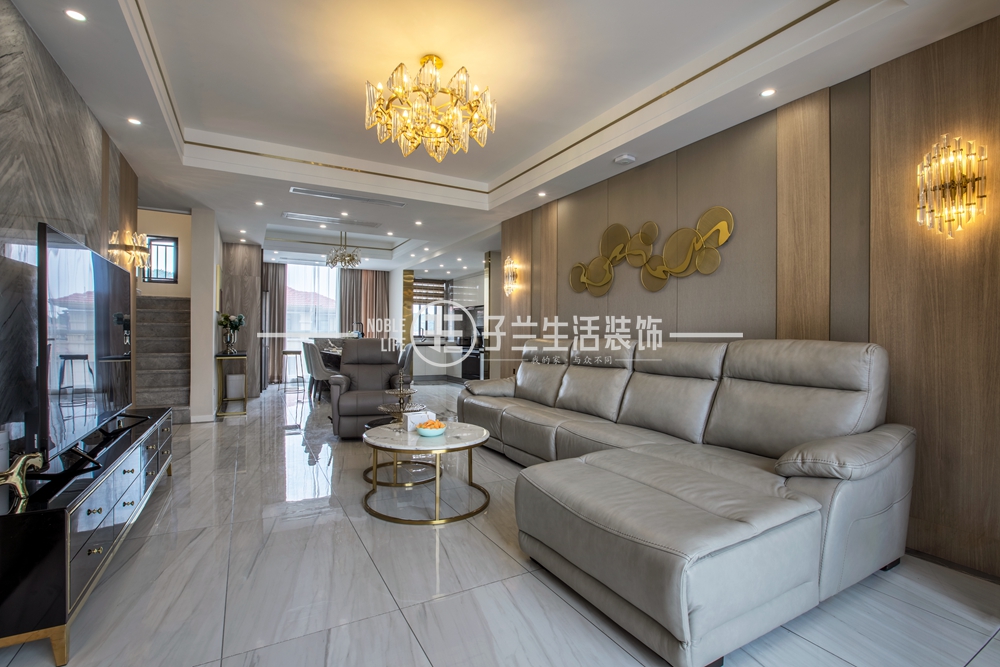 子蘭生活裝飾美的國(guó)賓府裝修效果圖