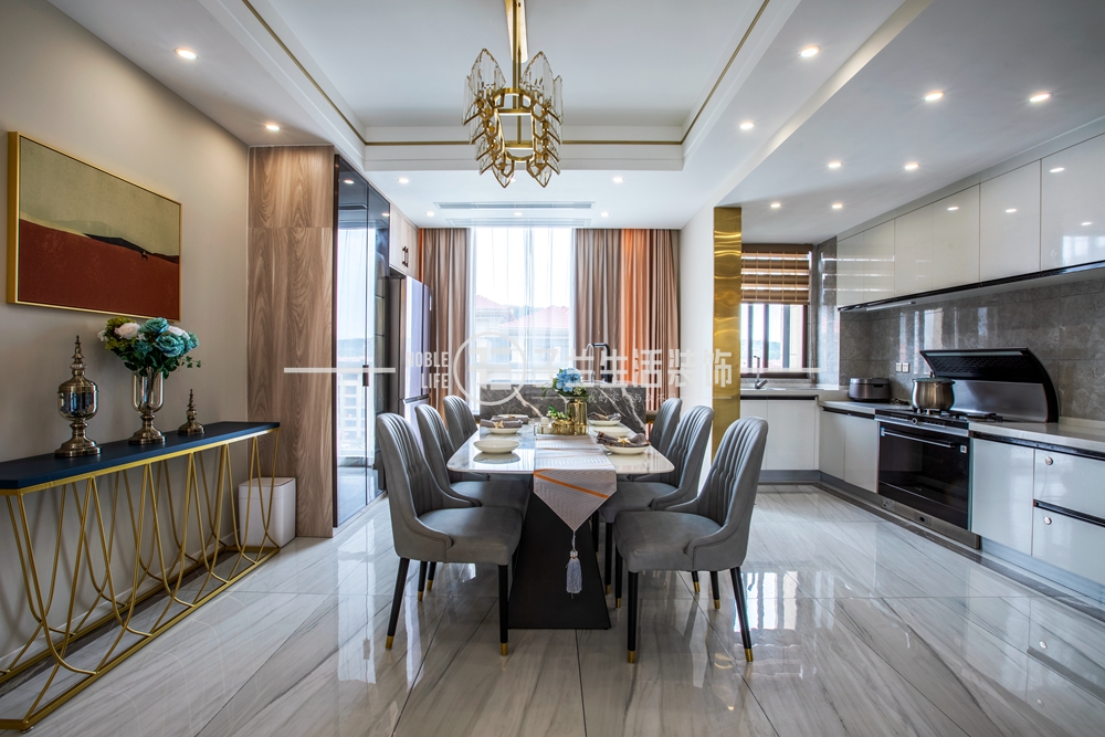 子蘭生活裝飾美的國(guó)賓府裝修效果圖